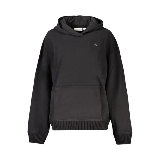 Calvin Klein Black Cotton Women Sweater CA-33064-XS