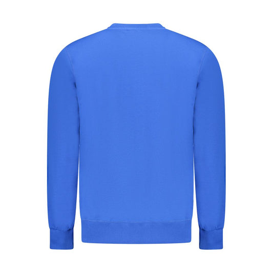 North Sails Blue Cotton Men Sweater NO-34349-S