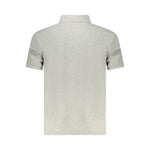 North Sails Gray Cotton Men Polo Shirt NO-35030-S