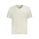 Pepe Jeans White Cotton T-Shirt PE-35556-XL