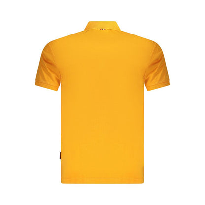 Napapijri Orange Cotton Polo Shirt