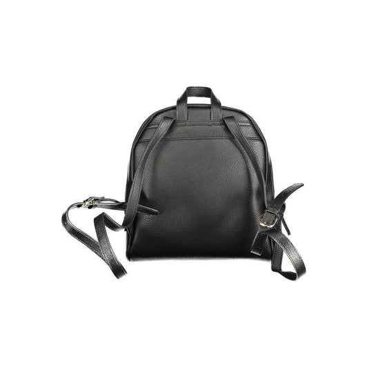 Mario Valentino Black Polyethylene Backpack VA-36229
