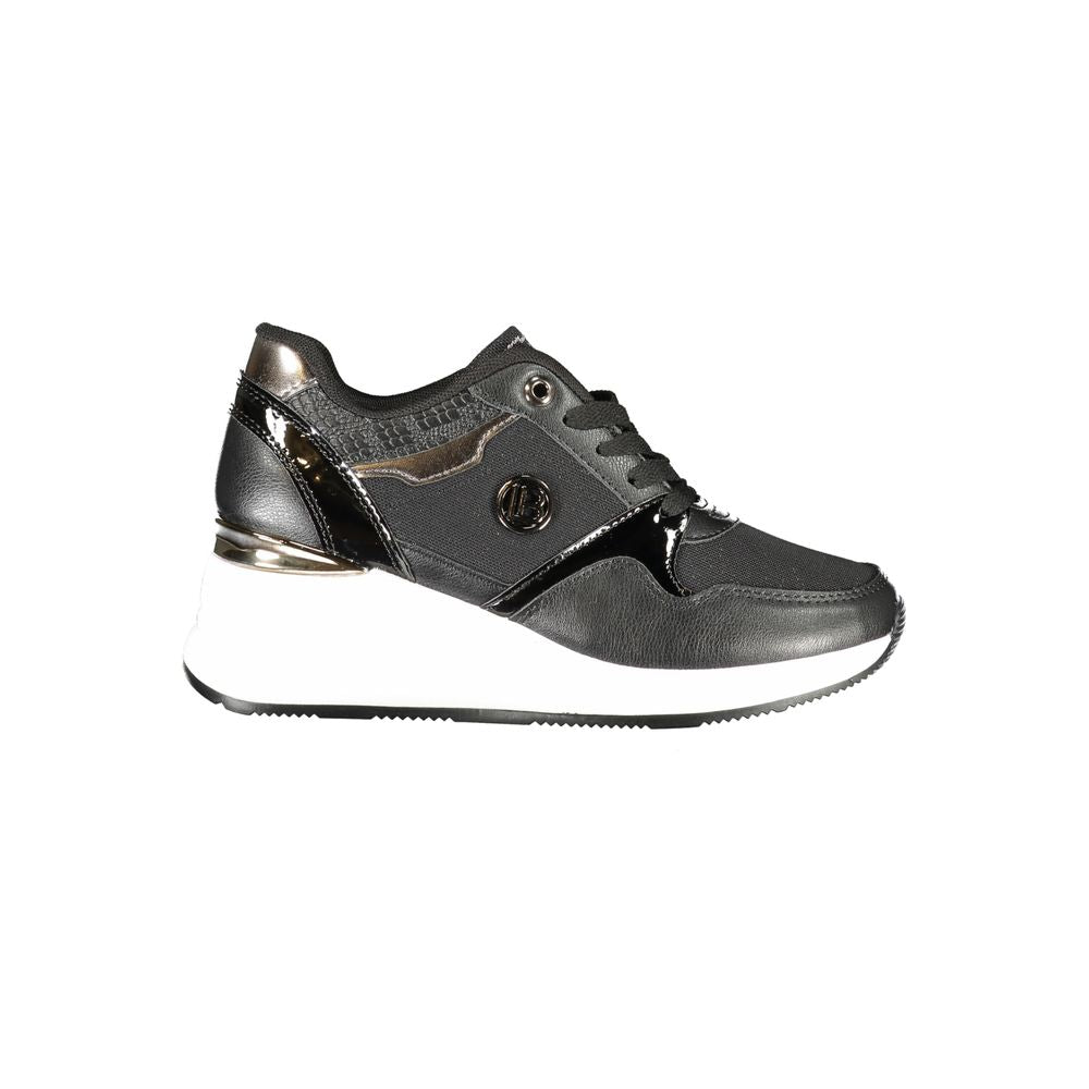 Laura Biagiotti Black Synthetic Women Sneaker LA-36477-EU36/US6