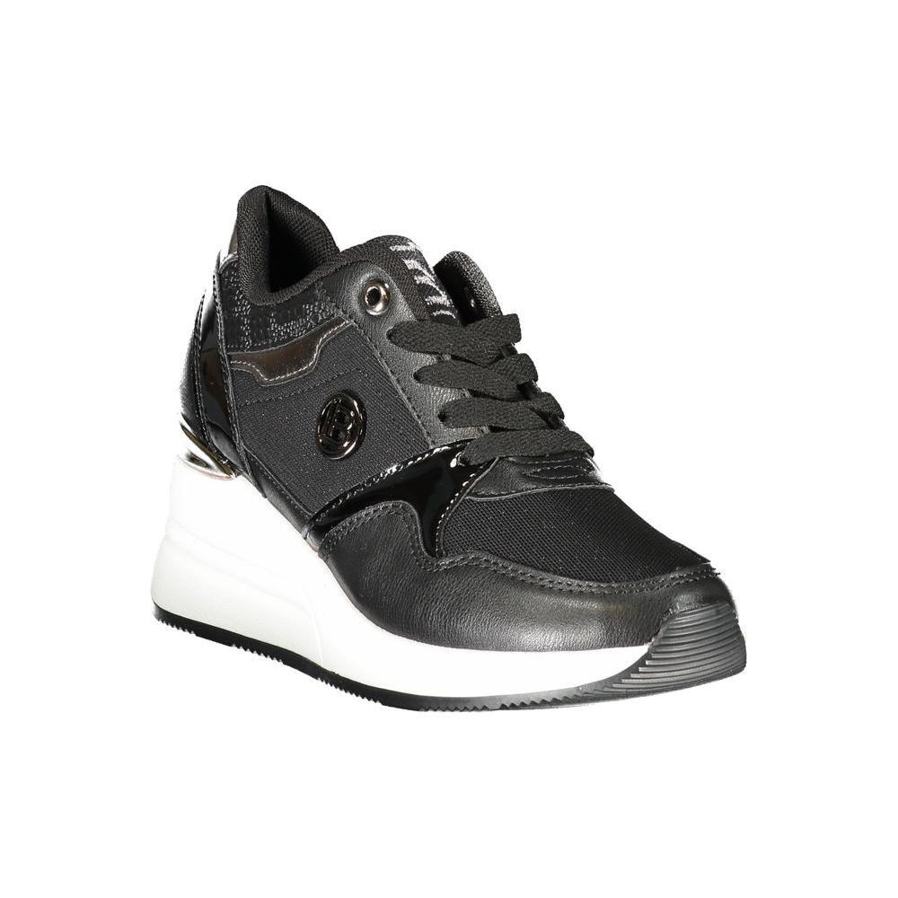 Laura Biagiotti Black Synthetic Women Sneaker LA-36477-EU36/US6