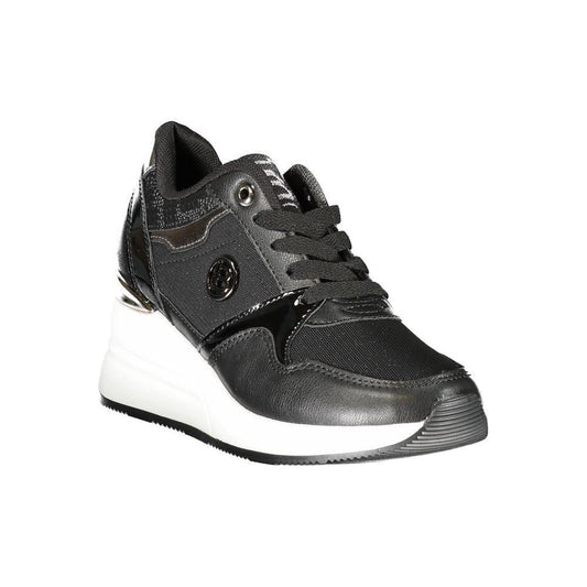Laura Biagiotti Black Synthetic Women Sneaker LA-36477-EU36/US6