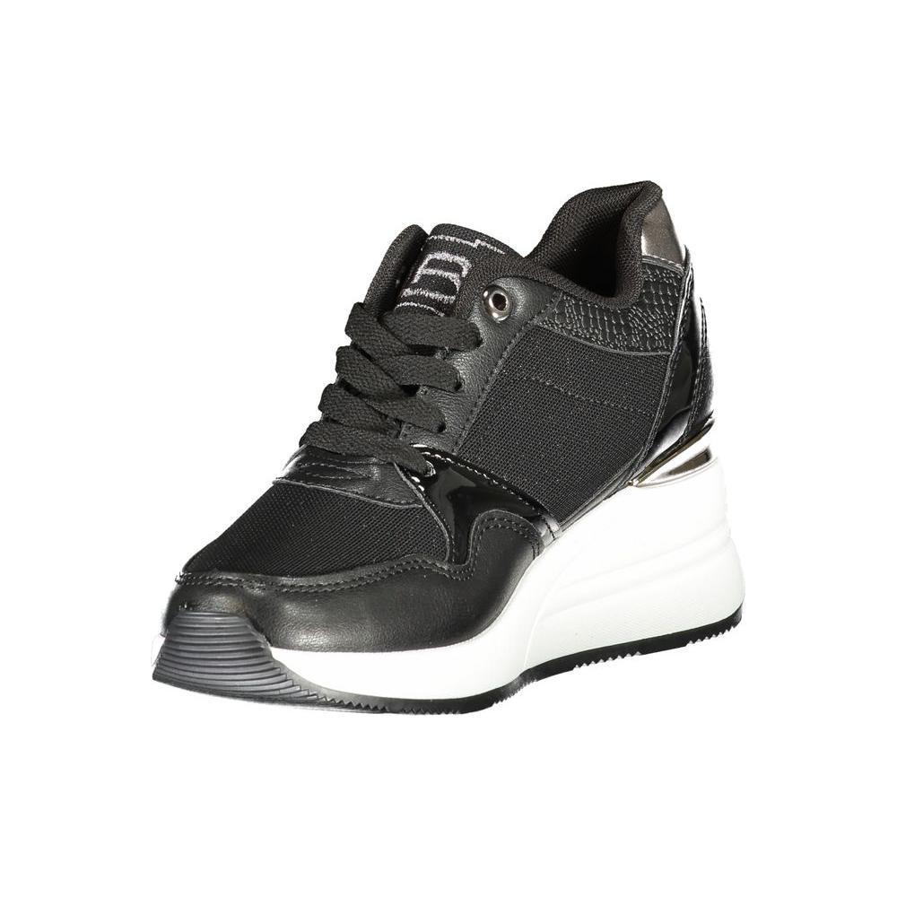 Laura Biagiotti Black Synthetic Women Sneaker LA-36477-EU36/US6