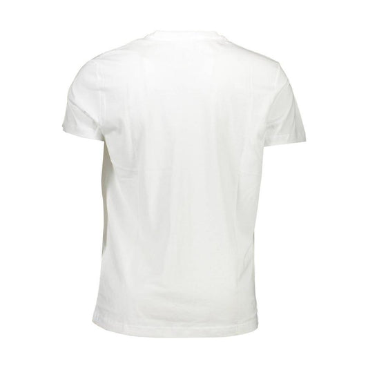 Diesel White Cotton Men T-Shirt DI-37872-XL