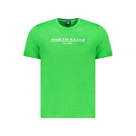 North Sails Green Cotton Men T-Shirt NO-34375-S