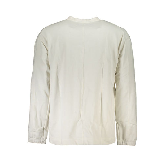 Calvin Klein Elegant Crew Neck Sweater with Brushed Logo CA-25240-S
