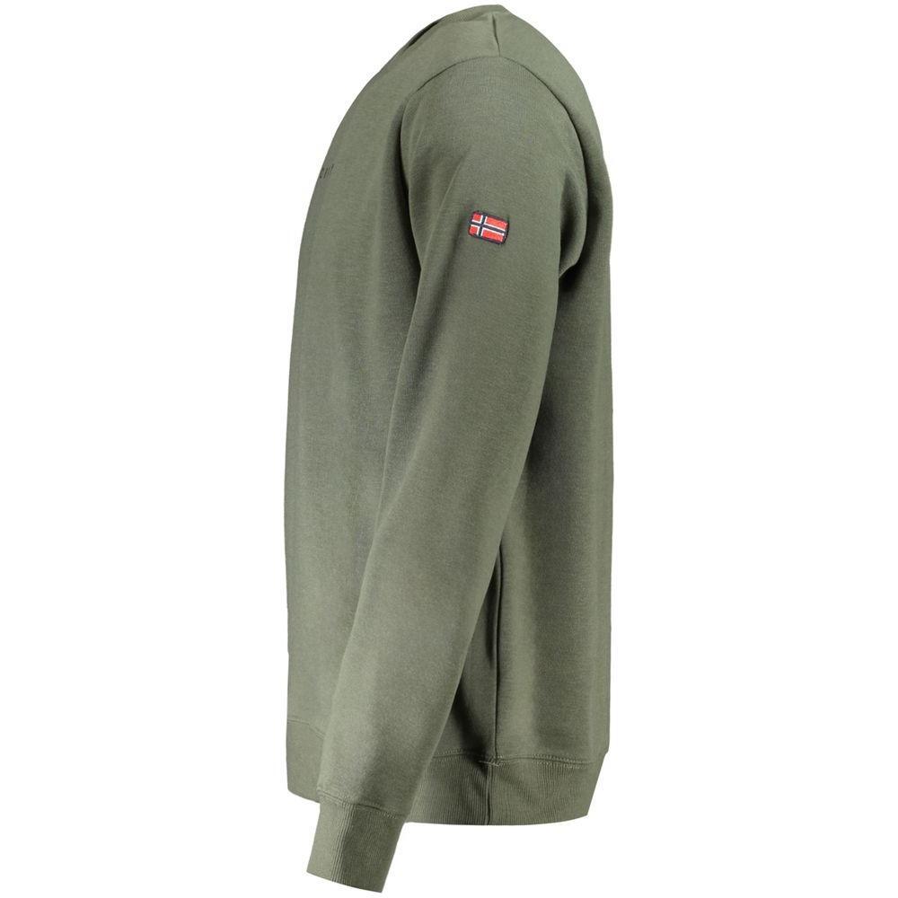 Norway 1963 Green Cotton Men Sweater NO-31802-XXL