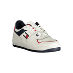 Tommy Hilfiger White Leather Men Sneaker TO-33490-EU40/US7