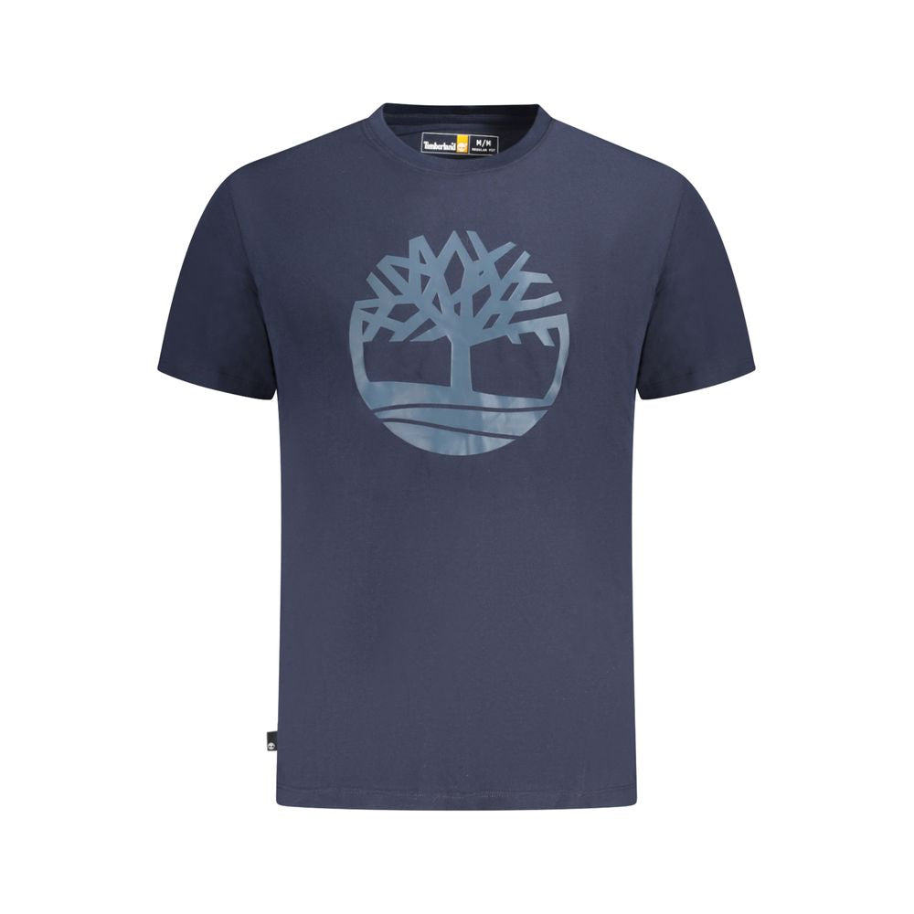 Timberland Blue Cotton T-Shirt