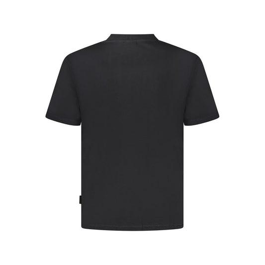 Napapijri Black Cotton Men T-Shirt NA-35910-M