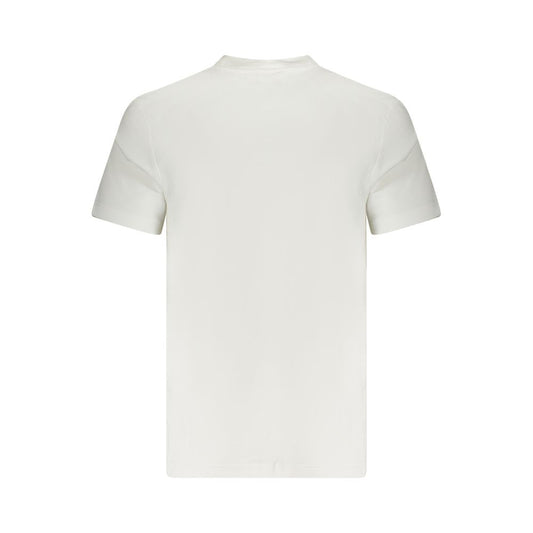 Calvin Klein White Cotton Men T-Shirt CA-36272-XL
