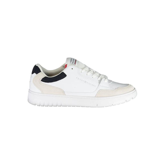 Tommy Hilfiger White Polyethylene Men Sneaker TO-25036-EU40/US7