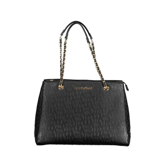 Mario Valentino Black Polyethylene Handbag