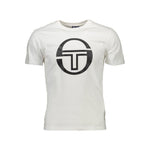 Sergio Tacchini White Cotton Men T-Shirt SE-38023-XL