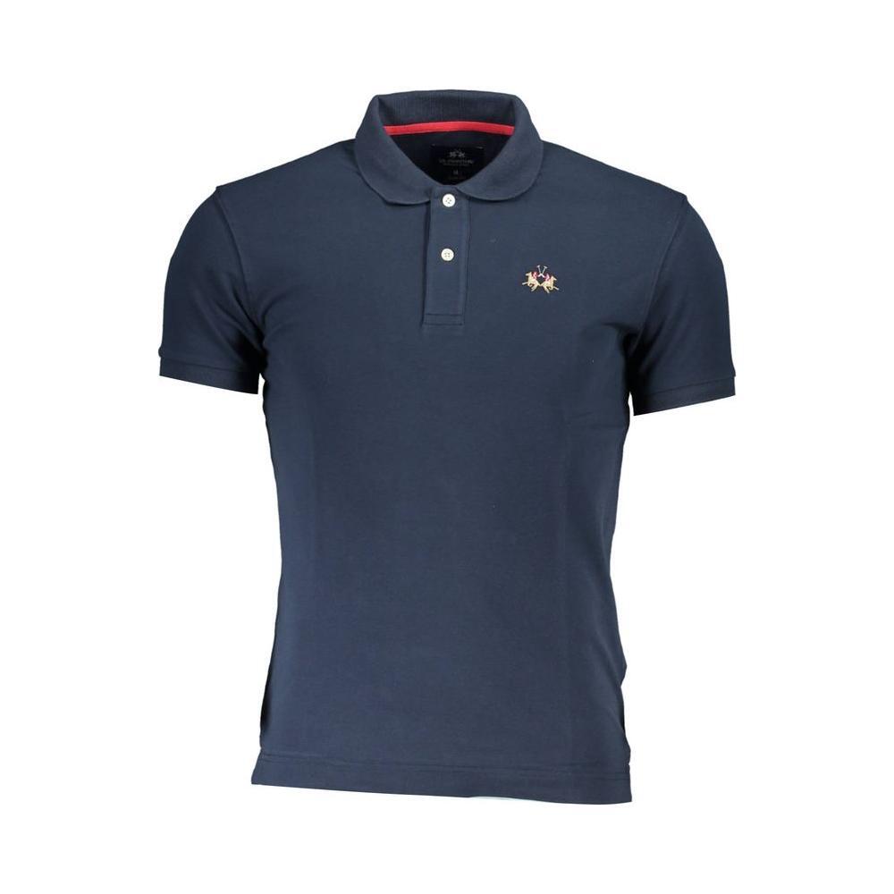 La Martina Sleek Slim Fit Polo with Contrast Details LA-26345-XL