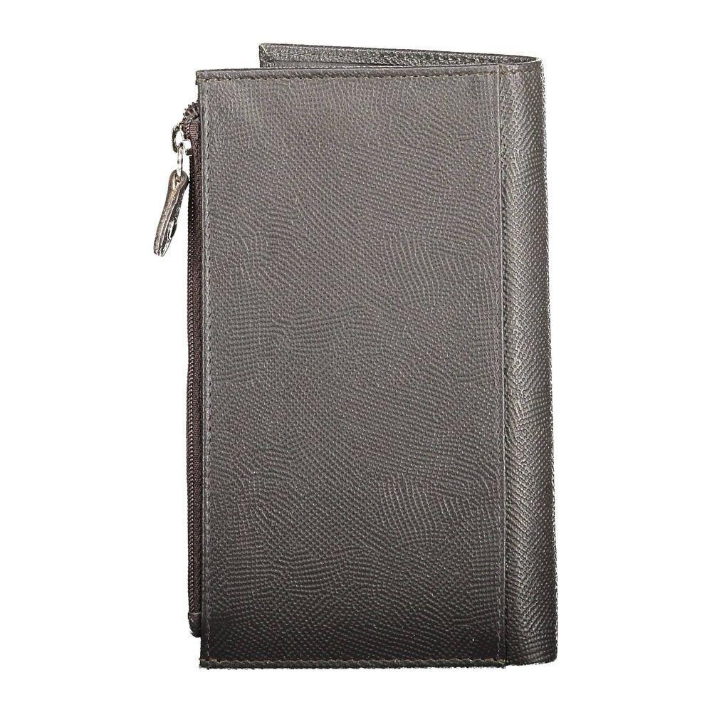 Sergio Tacchini Brown Leather Men Wallet SE-12857