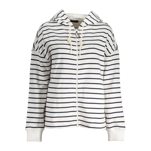 North Sails White Cotton Women Sweater NO-20235-XS