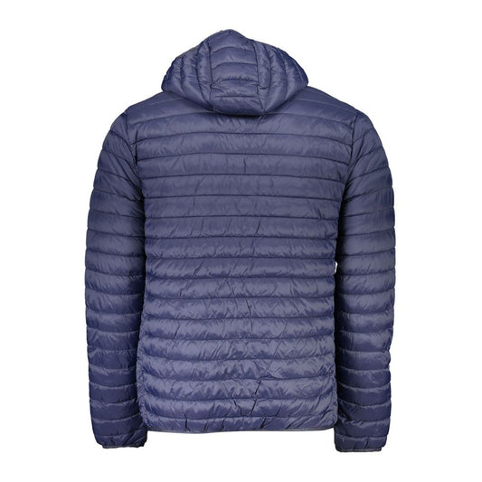 North Sails Blue Polyamide Men Jacket NO-23204-L