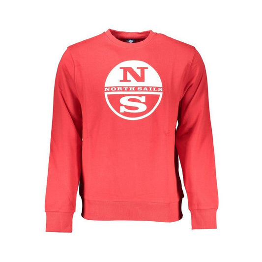 North Sails Red Cotton Sweater NO-27259-S