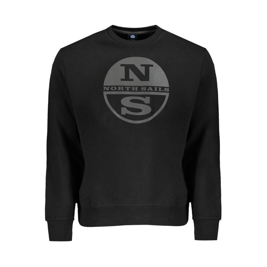 North Sails Black Cotton Sweater NO-31760-M