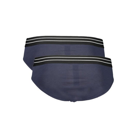Cavalli Class Blue Cotton Men Underwear CA-32713-S
