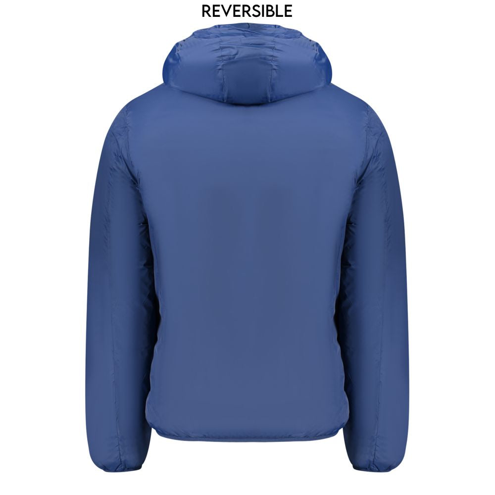 Norway 1963 Blue Polyamide Men's Reversible Jacket NO-33460-S