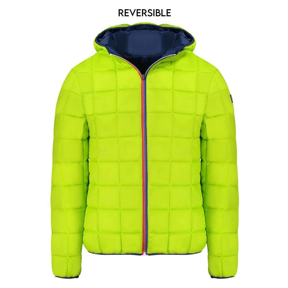 Norway 1963 Blue Polyamide Men's Reversible Jacket NO-33460-S