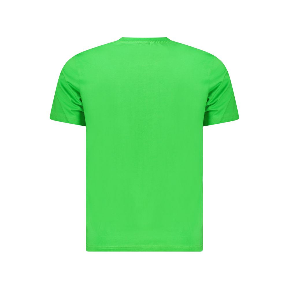 North Sails Green Cotton Men T-Shirt NO-34376-S