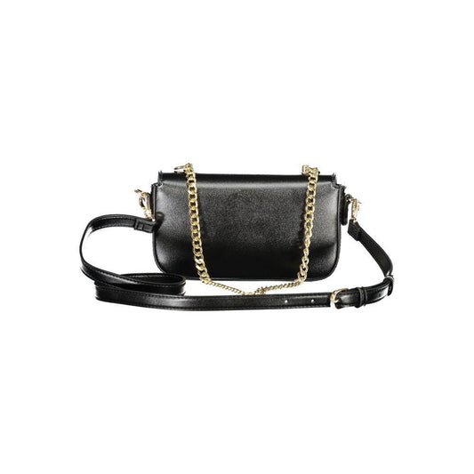 Mario Valentino Black Polyethylene Women Handbag VA-34715