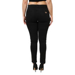 Dolce & Gabbana Black Cotton Mid Waist Denim Jeans