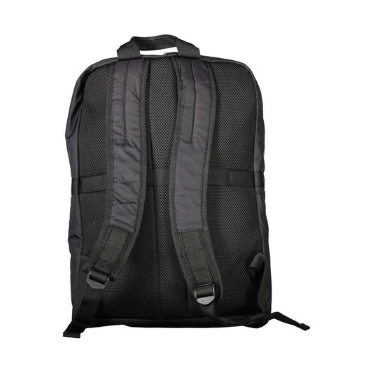 K-WAY Black Polyamide Men Backpack KW-33578