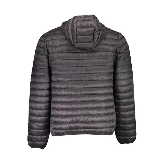 North Sails Black Polyamide Men Jacket NO-37099-L