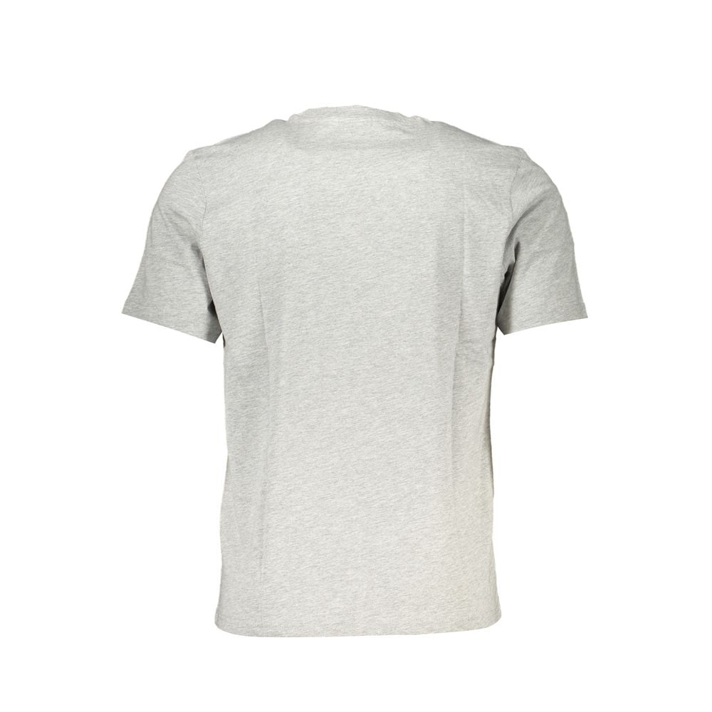 North Sails Gray Cotton T-Shirt NO-27308-S
