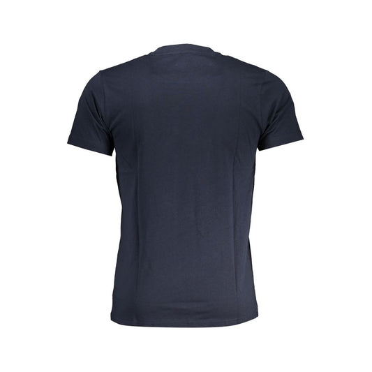 Cavalli Class Blue Cotton T-Shirt CA-28486-L