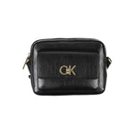 Calvin Klein Black Recycled Polyester Women Handbag CA-37022