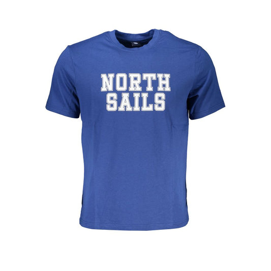 North Sails Blue Cotton T-Shirt NO-27261-S