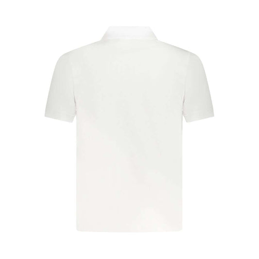 K-WAY White Cotton Polo Shirt KW-38388-M