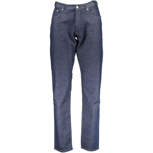 Gant Blue Cotton Men Jeans