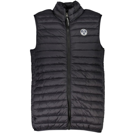 North Sails Black Polyamide Men Jacket NO-23213-XL