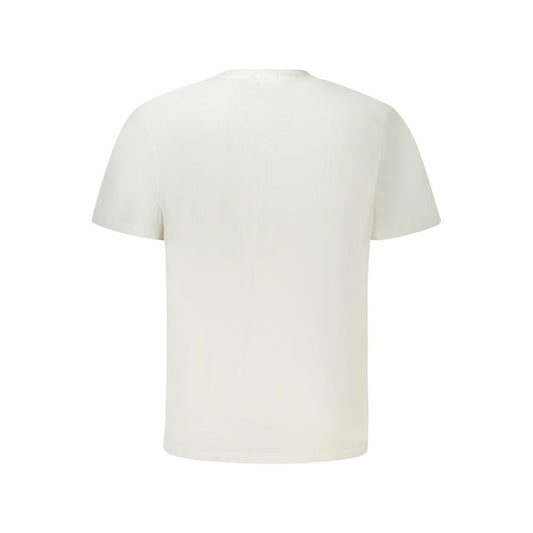 Pepe Jeans White Cotton Men T-Shirt PE-34201-S
