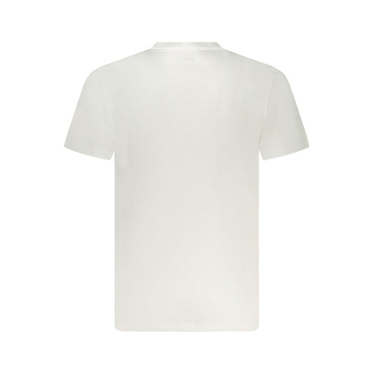 Lee White Cotton Men T-Shirt LE-35369-M
