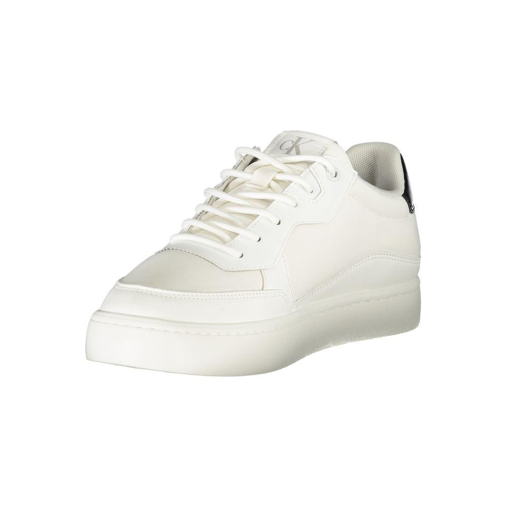 Calvin Klein White Polyester Men Sneaker CA-36780-EU40/US7