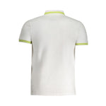 Cavalli Class White Cotton Polo Shirt CA-30269-L