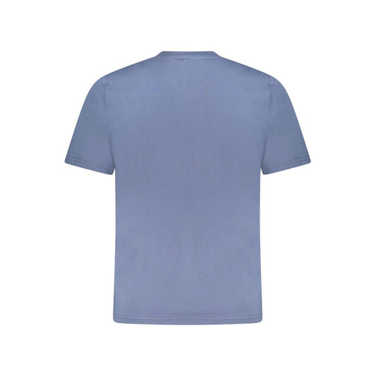 North Sails Blue Cotton Men T-Shirt NO-34003-S
