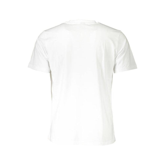 North Sails White Cotton Men T-Shirt NO-37670-XL