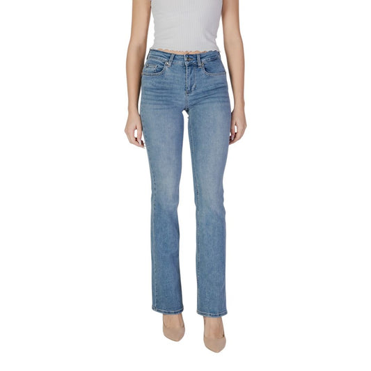 Liu Jo Blue Cotton Bootcut Jean