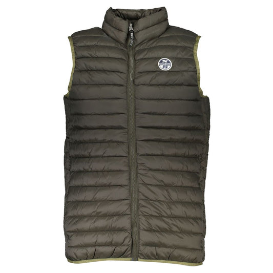 North Sails Green Polyamide Men Jacket NO-23210-L